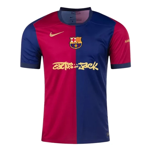 Camiseta FC Barcelona x Travis Scott Hombre 1ª Equipación 24/25 Camiseta FC Barcelona x Travis Scott Hombre 1ª Equipación 24/25