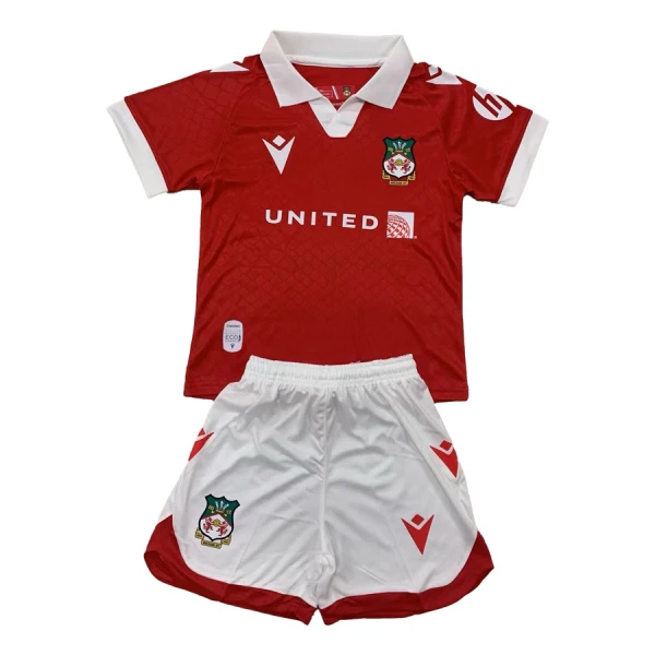 Camiseta Wrexham Niños 1ª Equipación 24/25 Camiseta Wrexham Niños 1ª Equipación 24/25