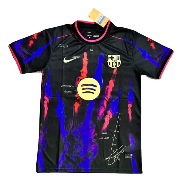 Camiseta FC Barcelona Hombre 25/26 Negro Edición Especial Camiseta FC Barcelona Hombre 25/26 Negro Edición Especial
