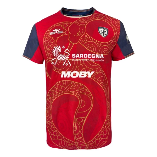 Camiseta Cagliari Calcio Hombre 24/25 Edición Especial
