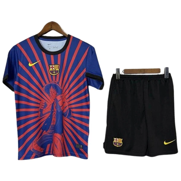 Camiseta FC Barcelona x Luffy Niños 24/25 Edición Especial