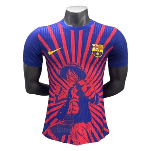 Camiseta FC Barcelona x Luffy Hombre 24/25 Edición Especial Camiseta FC Barcelona x Luffy Hombre 24/25 Edición Especial