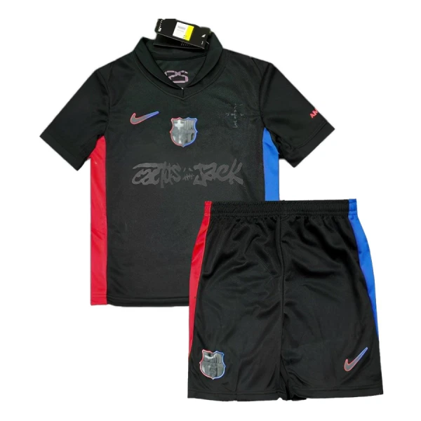 Camiseta FC Barcelona x Travis Scott Niños 2ª Equipación 24/25 Camiseta FC Barcelona x Travis Scott Niños 2ª Equipación 24/25