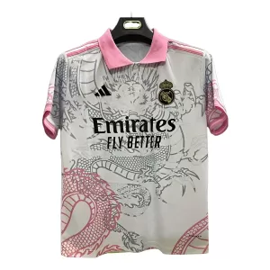 Camiseta Real Madrid Hombre Dragón 25/26 Blanco