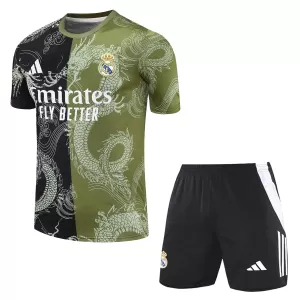 Camiseta Real Madrid Niños Dragón 24/25 Verde Camiseta Real Madrid Niños Dragón 24/25 Verde