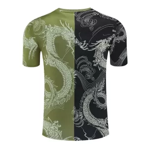 Camiseta Real Madrid Hombre Dragón 24/25 Verde