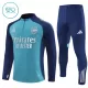 Conjunto de sudadera de entrenamiento Arsenal Niños 25/26 Azul
