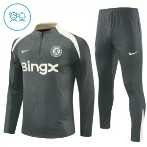 Conjunto de sudadera de entrenamiento Chelsea Niños 25/26 Gris