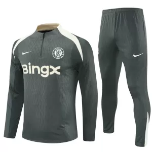 Conjunto de sudadera de entrenamiento Chelsea Hombre 25/26 Gris