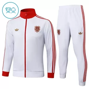 Conjunto De Chaqueta De Entrenamiento FC Bayern Múnich Niños 24/25 Blanco