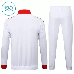 Conjunto De Chaqueta De Entrenamiento FC Bayern Múnich Niños 24/25 Blanco