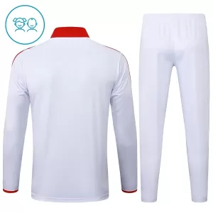 Conjunto de sudadera de entrenamiento FC Bayern Múnich Niños 24/25 Blanco