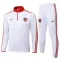 Conjunto de sudadera de entrenamiento FC Bayern Múnich Hombre 24/25 Blanco