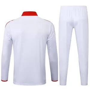 Conjunto de sudadera de entrenamiento FC Bayern Múnich Hombre 24/25 Blanco