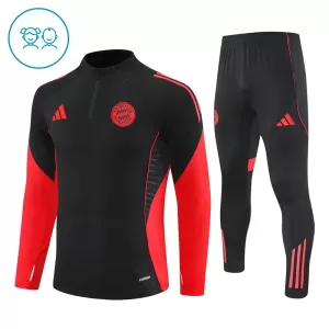 Conjunto de sudadera de entrenamiento FC Bayern Múnich Niños 25/26 Negro
