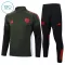 Conjunto de sudadera de entrenamiento FC Bayern Múnich Niños 25/26 Verde