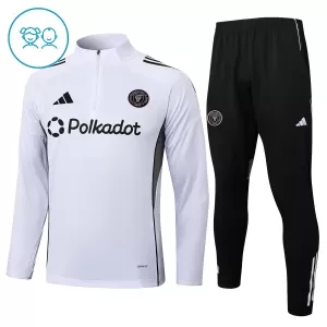 Conjunto de sudadera de entrenamiento Inter Miami CF Niños 25/26 Blanco