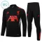 Conjunto de sudadera de entrenamiento Liverpool Niños 24/25 Negro