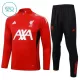 Conjunto de sudadera de entrenamiento Liverpool Niños 24/25 Rojo Conjunto de sudadera de entrenamiento Liverpool Niños 24/25 Rojo
