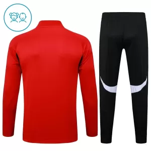 Conjunto de sudadera de entrenamiento Liverpool Niños 24/25 Rojo
