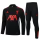 Conjunto de sudadera de entrenamiento Liverpool Hombre 24/25 Negro Conjunto de sudadera de entrenamiento Liverpool Hombre 24/25 Negro