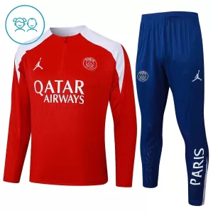 Conjunto de sudadera de entrenamiento Paris Saint-Germain Niños 25/26 Rojo