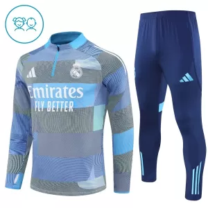 Conjunto de sudadera de entrenamiento Real Madrid Niños 25/26 Azul