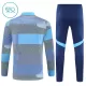 Conjunto de sudadera de entrenamiento Real Madrid Niños 25/26 Azul