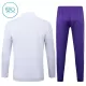 Conjunto de sudadera de entrenamiento Real Madrid Niños 25/26 Blanco