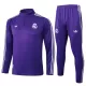 Conjunto de sudadera de entrenamiento Real Madrid Hombre 25/26 Púrpura Conjunto de sudadera de entrenamiento Real Madrid Hombre 25/26 Púrpura