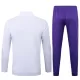 Conjunto de sudadera de entrenamiento Real Madrid Hombre 25/26 Blanco