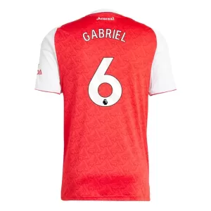 Camiseta Arsenal Gabriel 6 Hombre 1ª Equipación 25/26