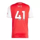 Camiseta Arsenal Declan Rice 41 Niños 1ª Equipación 25/26