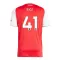 Camiseta Arsenal Declan Rice 41 Hombre 1ª Equipación 25/26