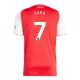 Camiseta Arsenal Bukayo Saka 7 Niños 1ª Equipación 25/26
