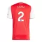 Camiseta Arsenal Saliba 2 Hombre 1ª Equipación 25/26