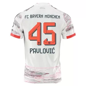 Camiseta FC Bayern Múnich Aleksandar Pavlovic 45 Hombre 2ª Equipación 25/26