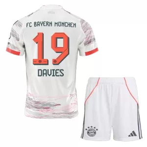 Camiseta FC Bayern Múnich Alphonso Davies 19 Niños 2ª Equipación 25/26