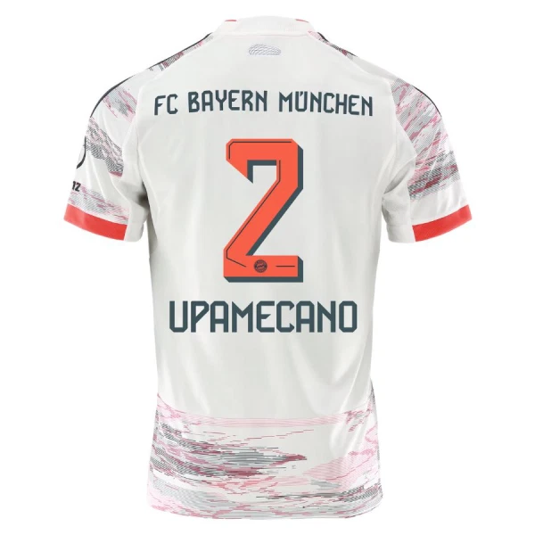 Camiseta FC Bayern Múnich Dayot Upamecano 2 Hombre 2ª Equipación 25/26 Camiseta FC Bayern Múnich Dayot Upamecano 2 Hombre 2ª Equipación 25/26