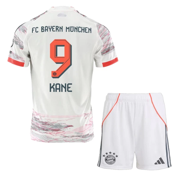 Camiseta FC Bayern Múnich Harry Kane 9 Niños 2ª Equipación 25/26