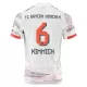 Camiseta FC Bayern Múnich Joshua Kimmich 6 Hombre 2ª Equipación 25/26