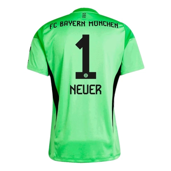 Camiseta Portero FC Bayern Múnich Manuel Neuer 1 Hombre 25/26 Verde