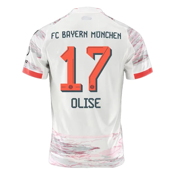 Camiseta FC Bayern Múnich Olise 17 Hombre 2ª Equipación 25/26