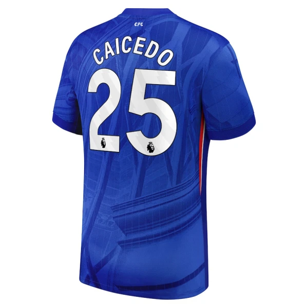 Camiseta Chelsea Moisés Caicedo 25 Hombre 1ª Equipación 25/26