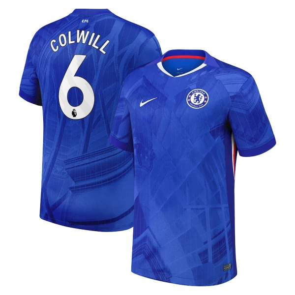 Camiseta Chelsea Colwill 6 Hombre 1ª Equipación 25/26