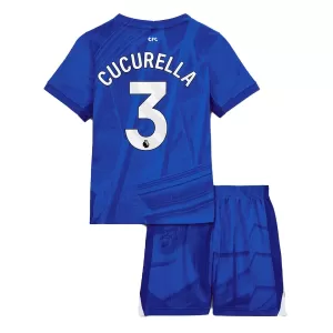 Camiseta Chelsea Marc Cucurella 3 Niños 1ª Equipación 25/26