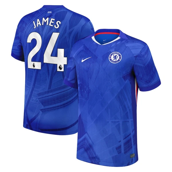Camiseta Chelsea James 24 Hombre 1ª Equipación 25/26 Camiseta Chelsea James 24 Hombre 1ª Equipación 25/26