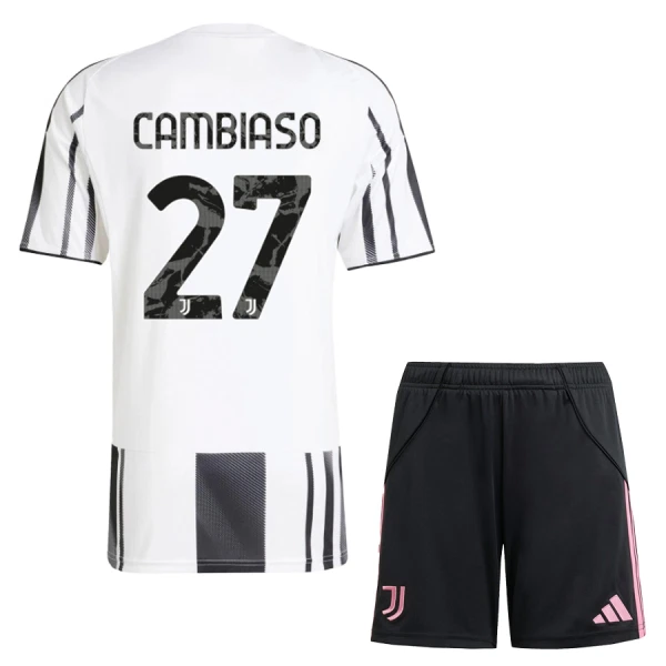 Camiseta Juventus Cambiaso 27 Niños 1ª Equipación 25/26 Camiseta Juventus Cambiaso 27 Niños 1ª Equipación 25/26