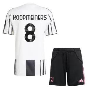 Camiseta Juventus Koopmeiners 8 Niños 1ª Equipación 25/26