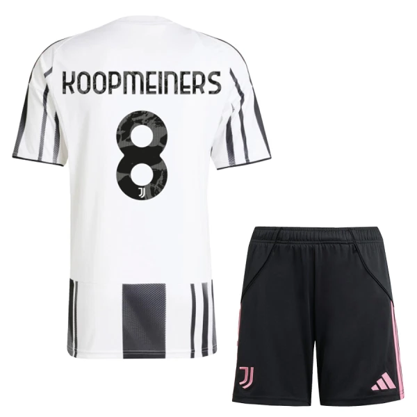 Camiseta Juventus Koopmeiners 8 Niños 1ª Equipación 25/26 Camiseta Juventus Koopmeiners 8 Niños 1ª Equipación 25/26